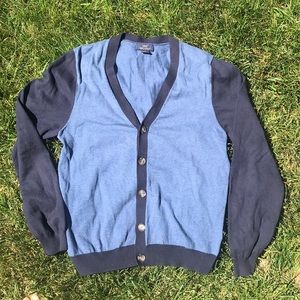 Brooks Brothers cashmere/cotton button cardigan